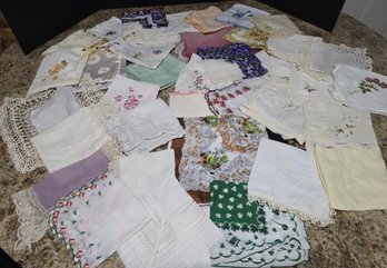 Group Of Vintage Handkerchiefs