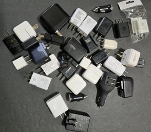Group Of Mixed Charger Boxes
