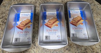 EZBAKER Heavyweight Steel Bakeware Loaf Pans - Unused
