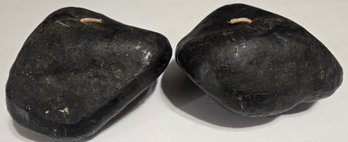 Pair Of Rock Like Candles