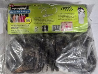 20-pack Of Wonder Hanger Space-saving Closet Organizers - Unopened