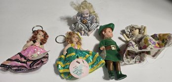 Collection Of Small Dolls