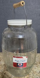 Appears To Be A Vintage Duraglas Pickle Jar