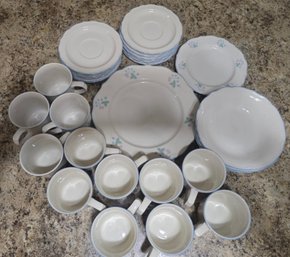 Partial Set Of Anchor Dinnerware