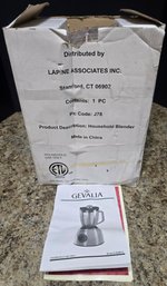 Gevalia Electric Blender (Model # XKM6-A). 500 Watt. Looks To Be Unused