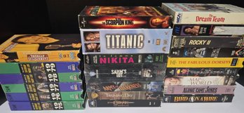 Lot #3 - VHS Movies