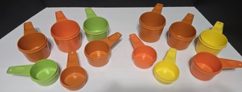 2 Sets Vintage Tupperware Nesting Measuring Cups