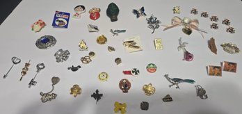 Group Of Collectible Pins And Brooches