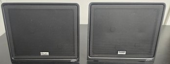 Pair Of Teac NXT Flat Panel Speakers - Untested
