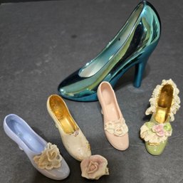 Vintage Porcelain Womans Shoes
