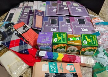 Woman's Socks, Knee Highs And Nylons