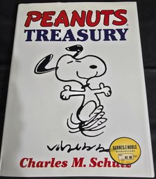 Peanuts Treasury Book By Charles M. Schulz