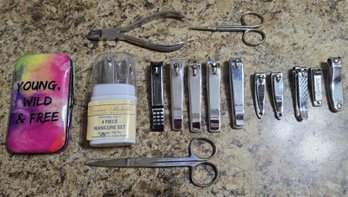 Group Of Manicure & Pedicure Tools