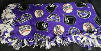 Colorado Rockies Throw Blanket