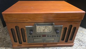 Crosley Musician Entertainment Center Model CR704 - Tested And Works