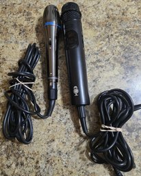 Pair Of Wired Microphones