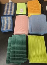 Set Of 18 Micro Fiber Cleaning Scrub Pads - Unused