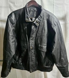 Expressions Leather Coat