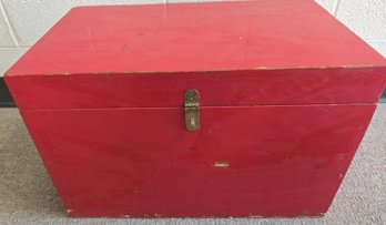 Chest Of Various Types Of Wooden Dowels, Plugs, And Buttons Used In Woodworking And Crafting