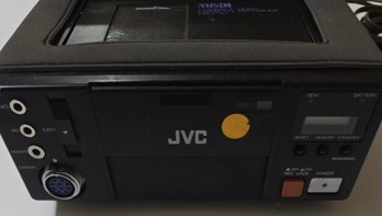 Vintage JVC HR-C3 Compact Video Cassette Recorder, A Portable VHS-C VCR - Untested