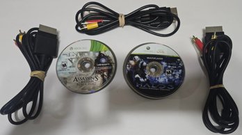 Xbox 360 Games & Cords