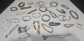 Lot #2 - Group Of Bracelets