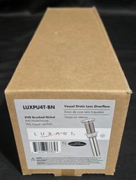 Luxpu4t-BN Vessel Drainless Overflow - Unused