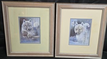 Vintage Framed Prints Are By Artist Clancy Cherry