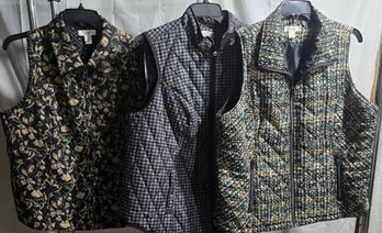 3 Womans Vests