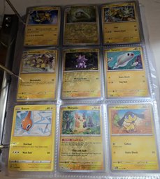 Book Of Pokmon Cards And Empty Sleeves