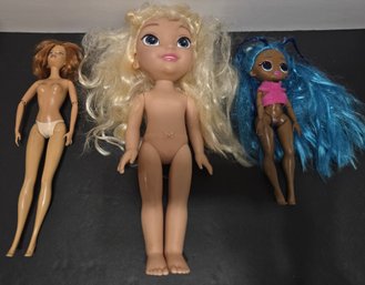 3 Different Dolls
