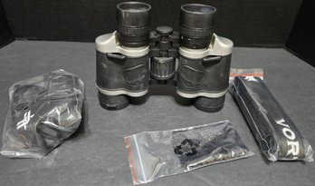 Pair Of Multitech Survivor 7x35 Ruby Lens Binoculars - Untested