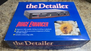 Vidicraft 'the Detailer' Image Enhancer, A Vintage Electronics Device - Untested