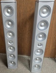 Infinity Total Solutions TSS SAT 4000 Home Theater Speakers Platinum - Untested