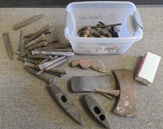 Group Of Railroad Ties And More