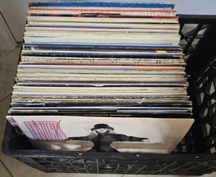Crate Of LPs - Various Genres