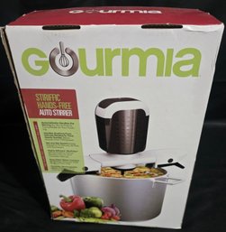Gourmia Hands Free Auto Stirrer In Original Box - Unused