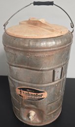 Vintage Gott Stakooler Galvanized Water Cooler