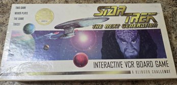 Star Trek Interactive VCR Board Game