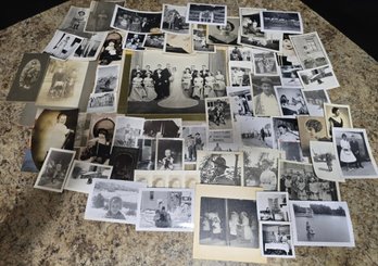 Group Of Vintage Black & White Photos