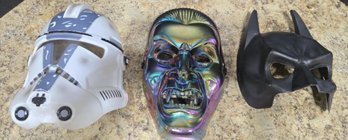 Three Different Collectible Masks
