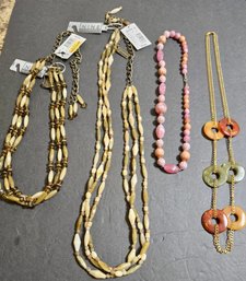 4 Nice Costume Necklaces
