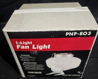 1-Light Fan Light Unused In Original Box