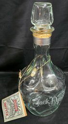 Vintage Jack Daniel's 'Belle Of Lincoln' Glass Decanter