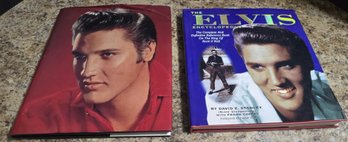 Two Coffee Table Elvis Books