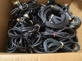 Large Group Of HDMI Cords