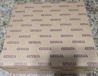 Gevalia Kaffe 'By Appointment To His Majesty The King Of Sweden' White Ceramic Cups And Saucers