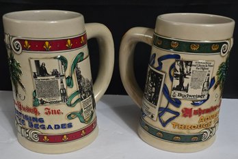 Collectible Mugs From The Anheuser-Busch 'Advertising Through The Decades' Series