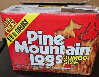 Pine Mountain Logs Jumbo Size. 9 Logs Total