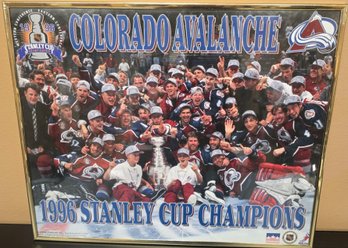 Starline NHL Licensed 1996 Stanley Cup Colorado Avalanche Framed Photo Collectible